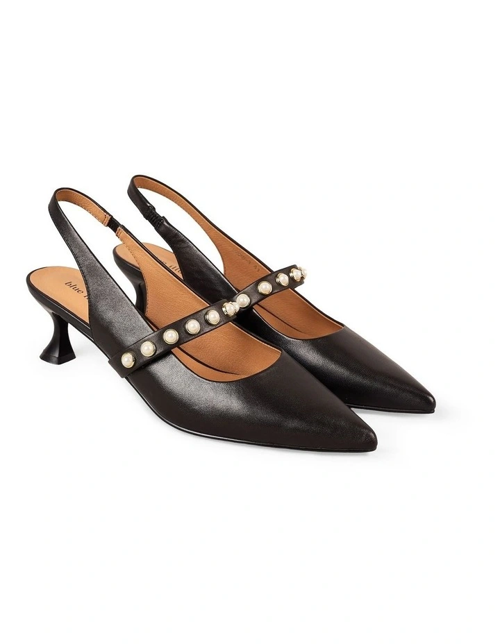 Audrey Kitten Heel - Black image 3