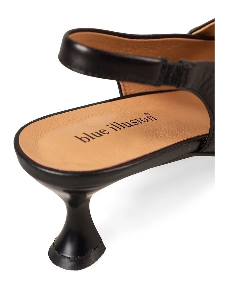Audrey Kitten Heel - Black image 5