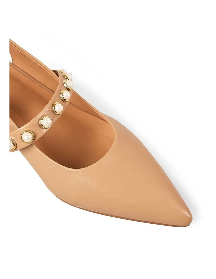 Audrey Kitten Heel - Tan image 3