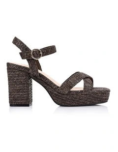 Heppell- Chocolate Brown Raffia