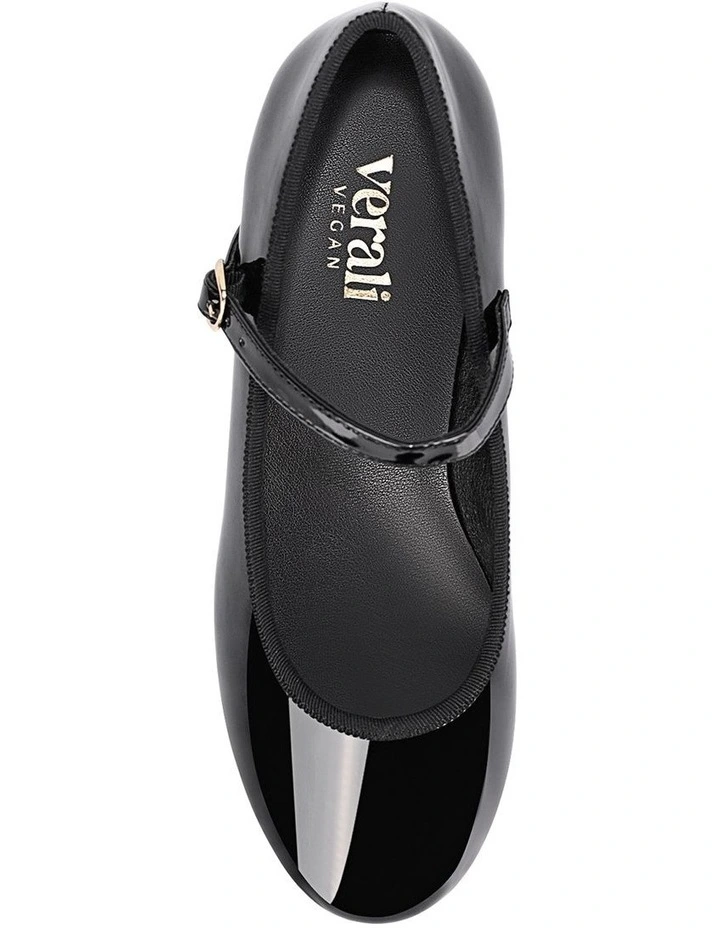 Micah Mary-Jane Block Heels - Black Patent image 4