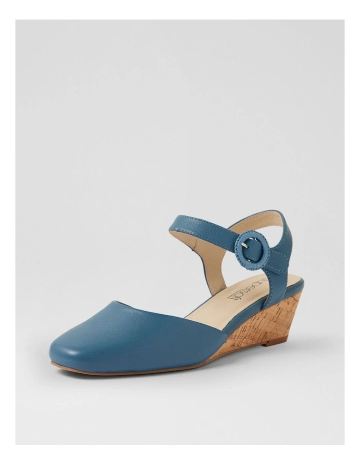Selvine Denim Cork Leather Cork Heels image 2
