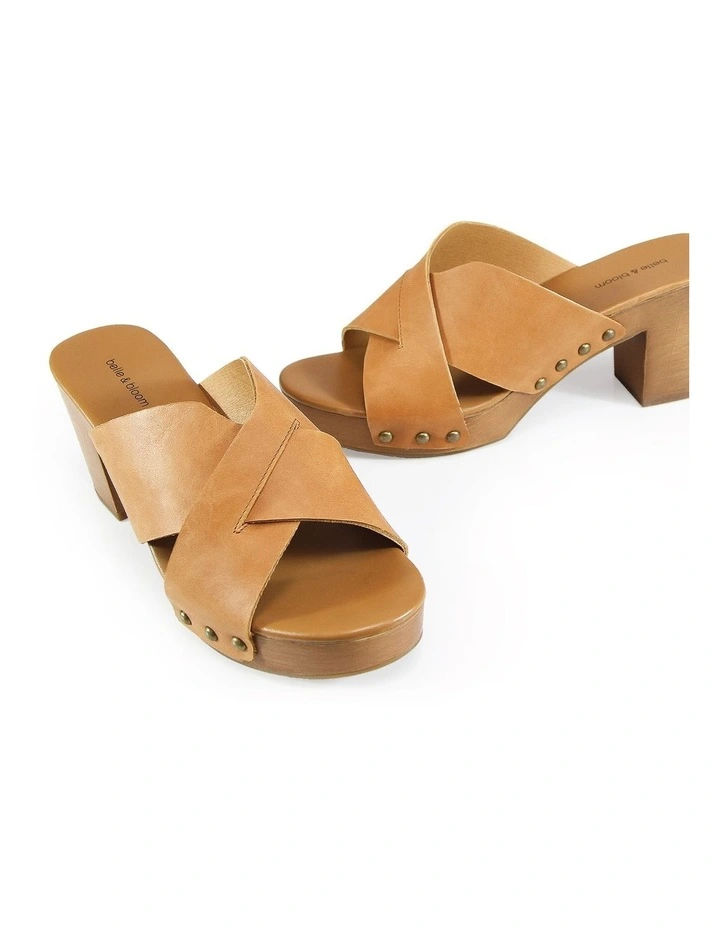 Midtown Clog Mule in Tan image 5