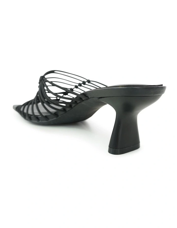 About Last Night Strappy Heel in Black image 3