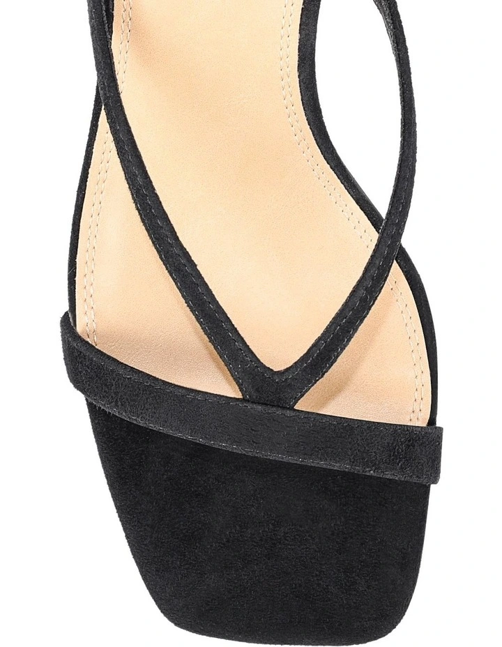 Sami Heeled Mules - Black Suede image 4