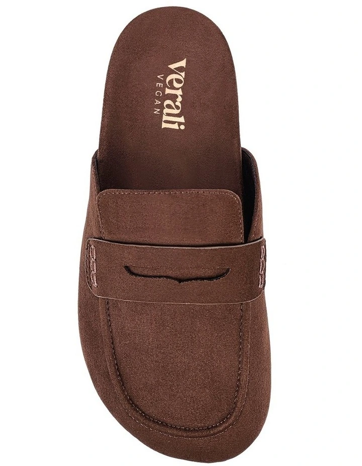 Terrance Loafer Mules - Chocolate Brown Micro image 4
