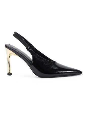 Black Crinkle Patent colour