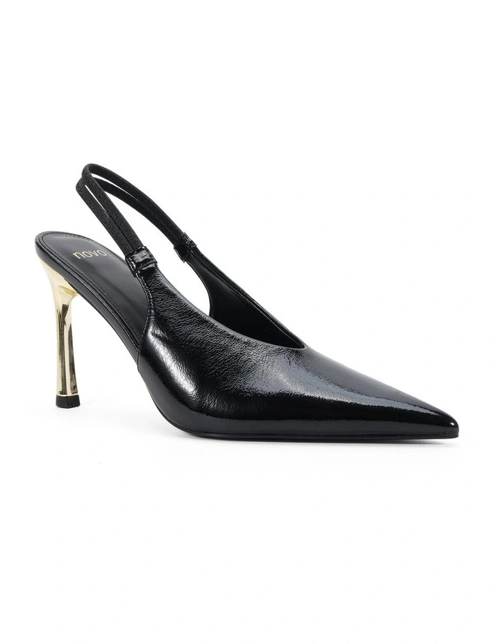 ZANTO - BLACK CRINKLE PATENT image 2