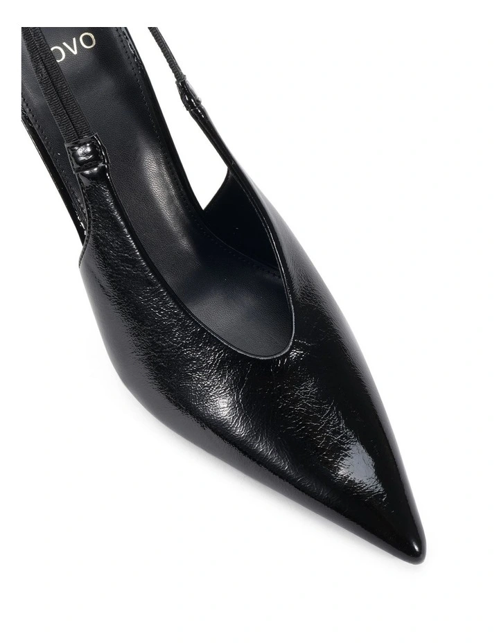 ZANTO - BLACK CRINKLE PATENT image 4