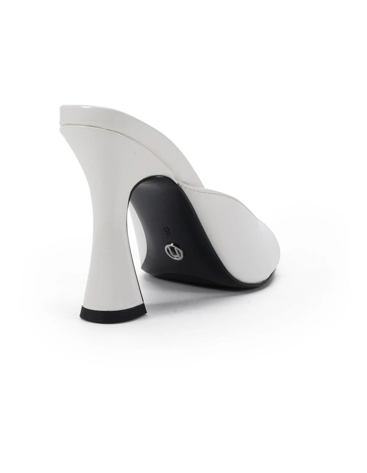 ZAMINA - White Patent image 3