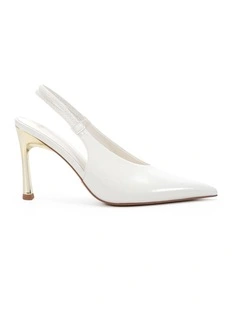 ZANTO - WHITE CRINKLE PATENT