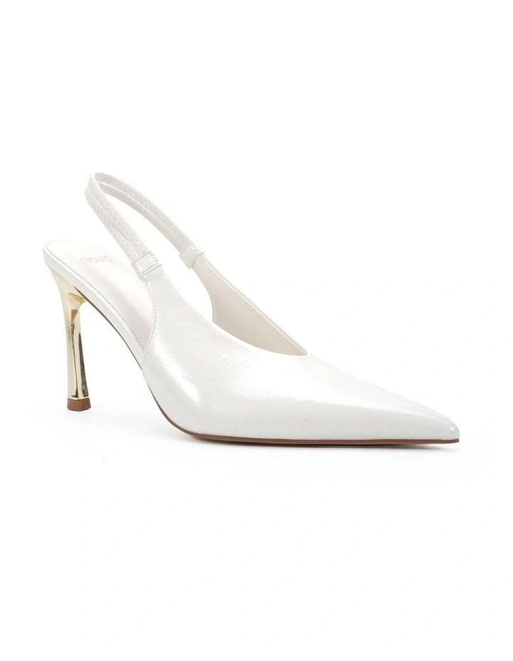 ZANTO - WHITE CRINKLE PATENT image 2