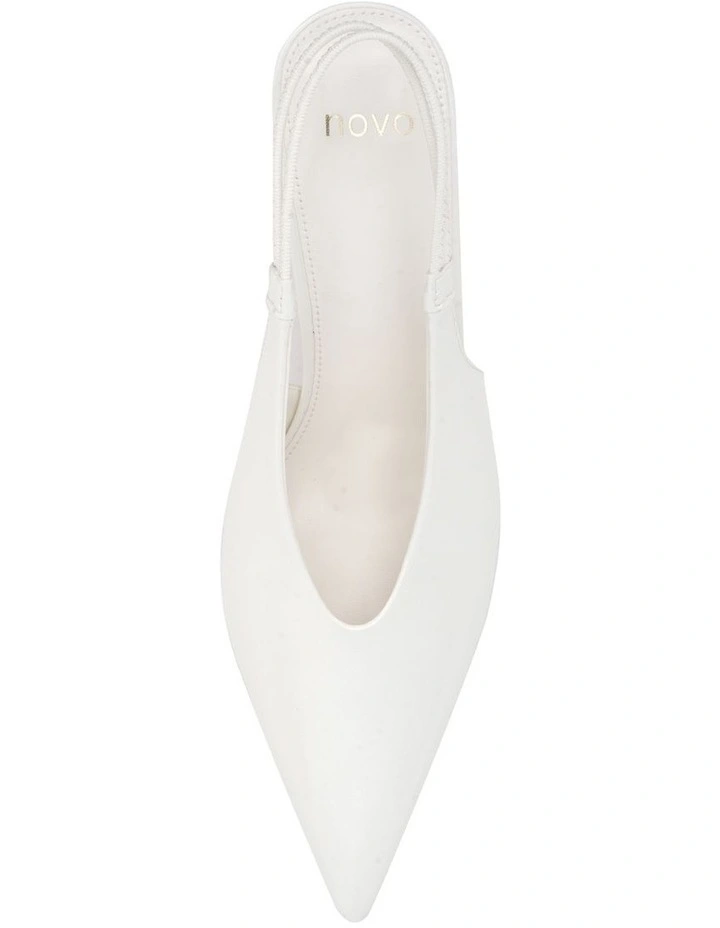 ZANTO - WHITE CRINKLE PATENT image 5