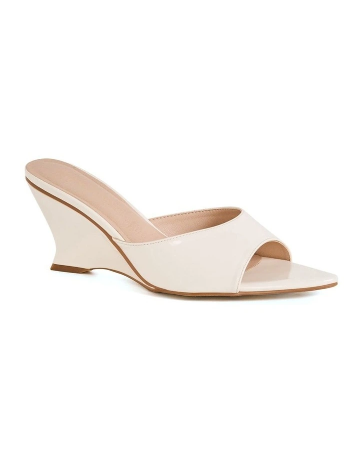 Wide Fit WIDE FIT Lia Wedge Heel in ivory image 1