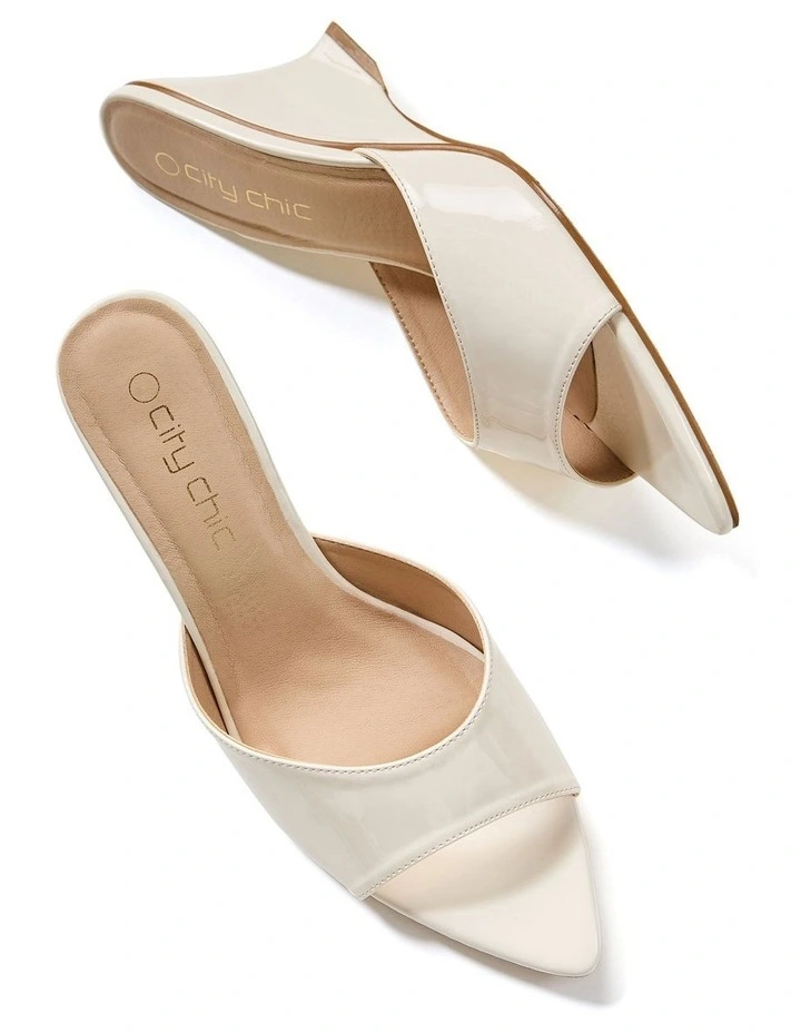 Wide Fit WIDE FIT Lia Wedge Heel in ivory image 6
