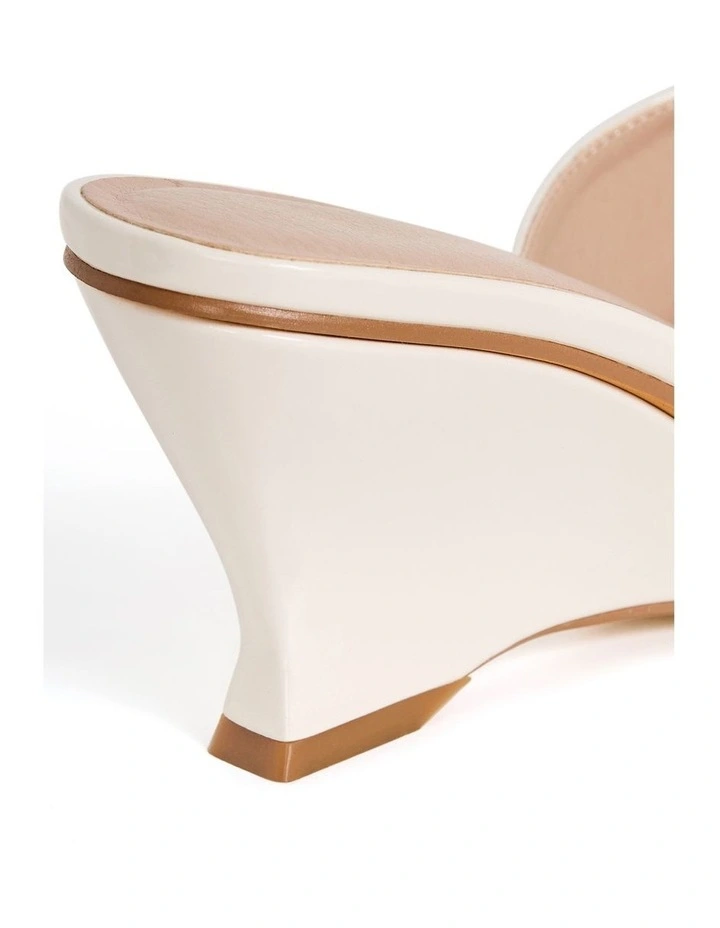Wide Fit WIDE FIT Lia Wedge Heel in ivory image 7