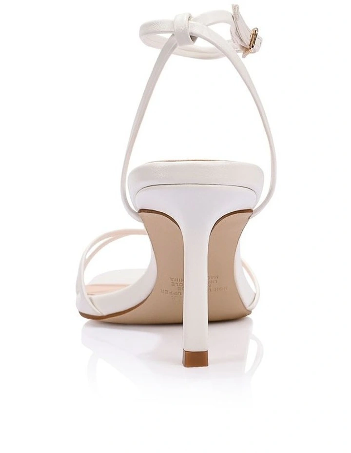 Flo Strappy Sandals- Chalk White image 3