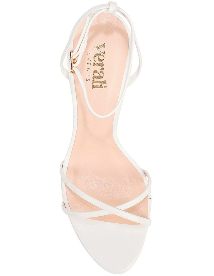 Flo Strappy Sandals- Chalk White image 4