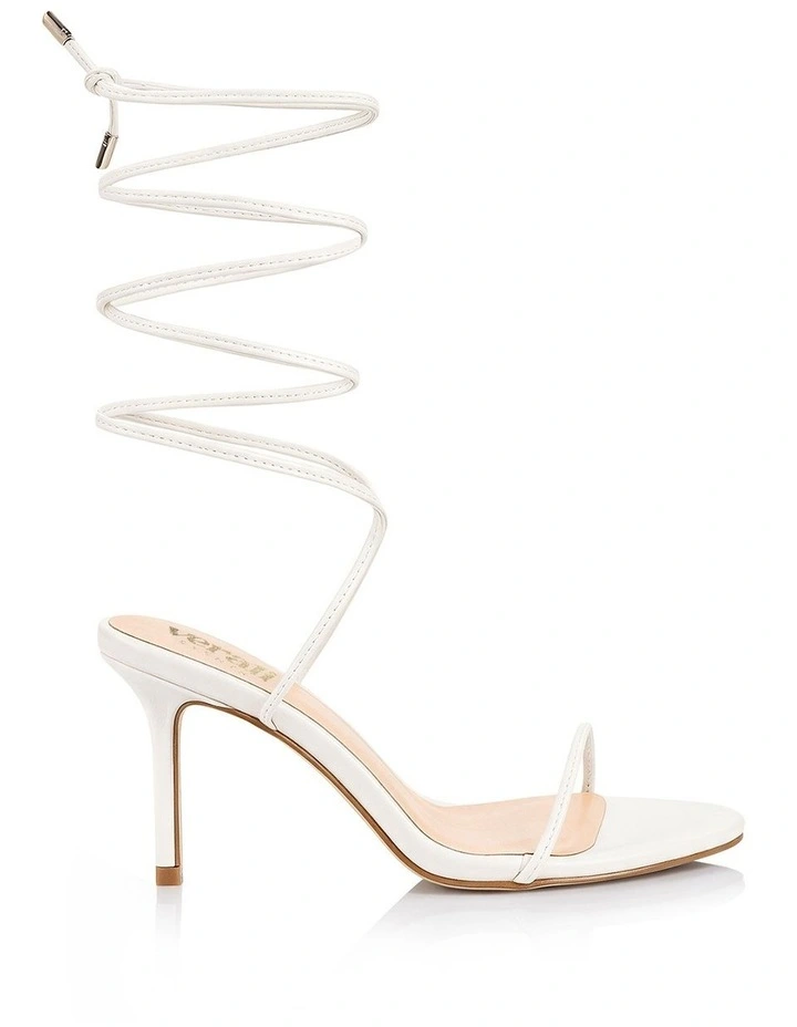 Florence Strappy Sandals- Chalk White image 1
