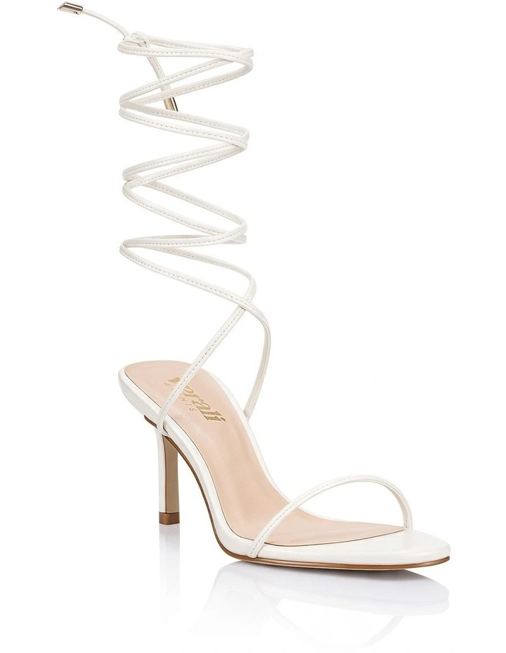 Florence Strappy Sandals- Chalk White image 2