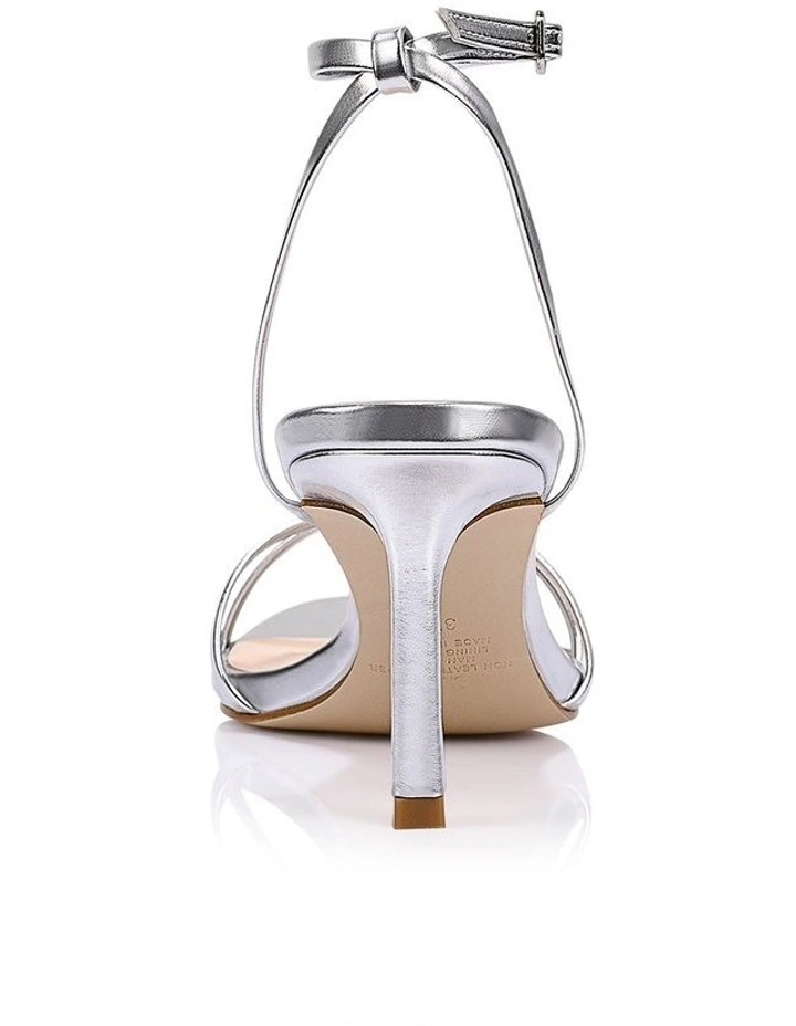 Flo Strappy Sandals- Silver image 3
