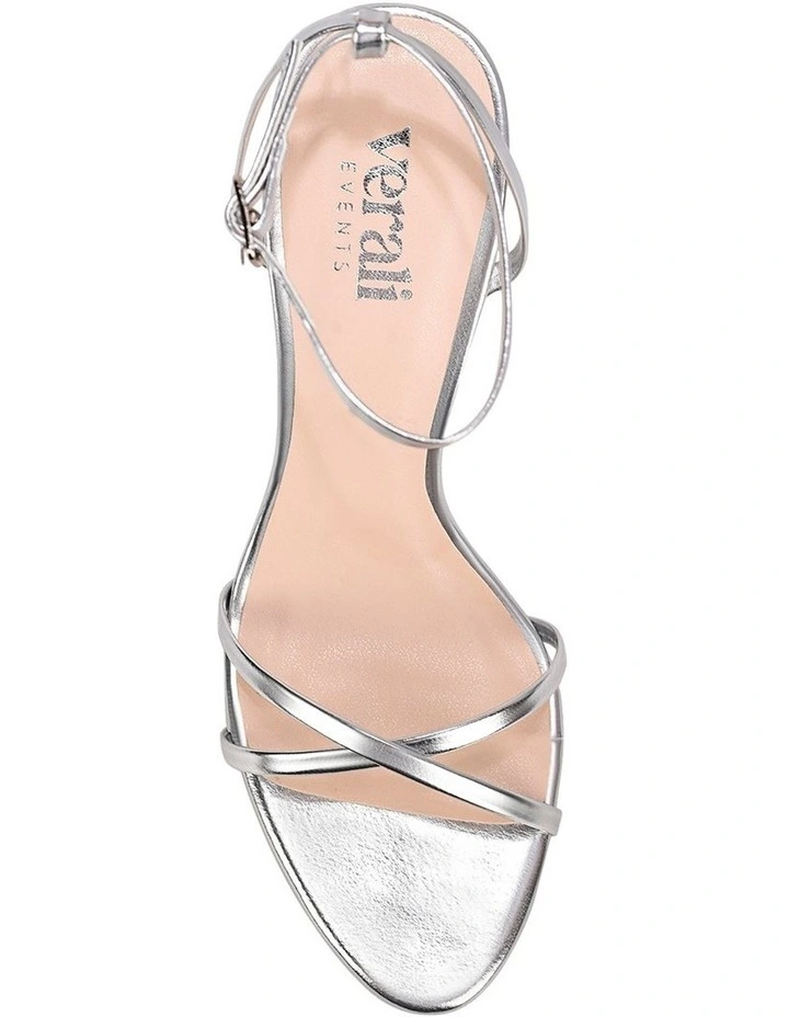 Flo Strappy Sandals- Silver image 4