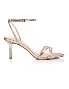 Flo Strappy Sandals- Champagne Gold