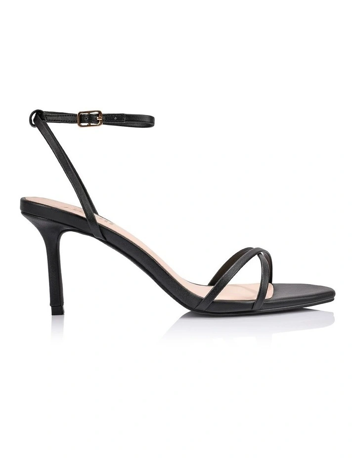 Flo Strappy Sandals- Black image 1