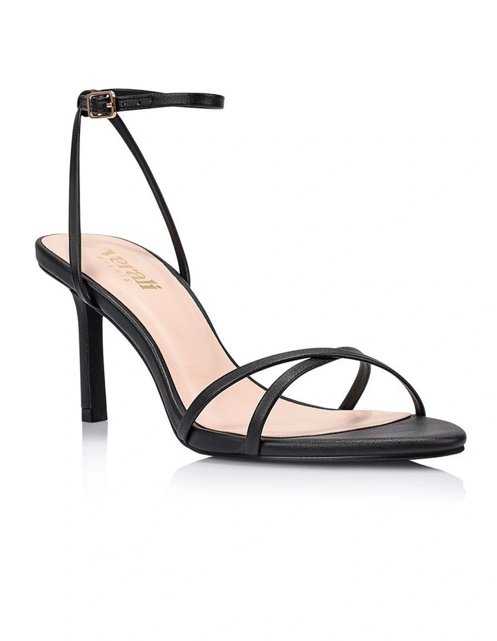 Flo Strappy Sandals- Black image 2