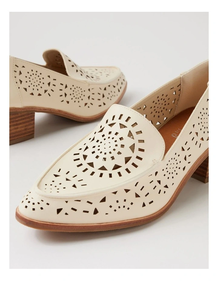Orino W Almond Smooth Heels image 5