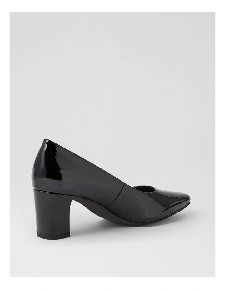 Jassine Black Patent Leather Heels image 3