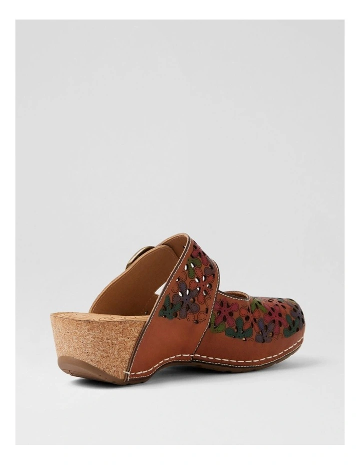 Joker Tan Multi Leather Wedges image 3