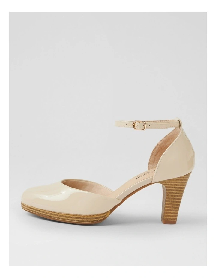 Seliah Almond Patent Leather Heels image 1