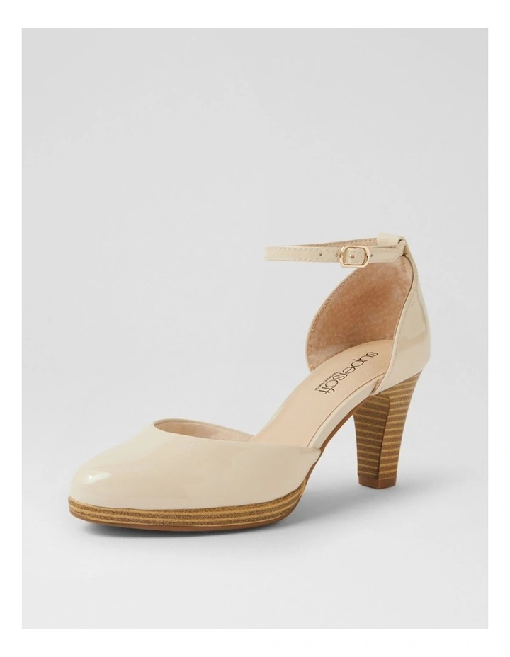 Seliah Almond Patent Leather Heels image 2