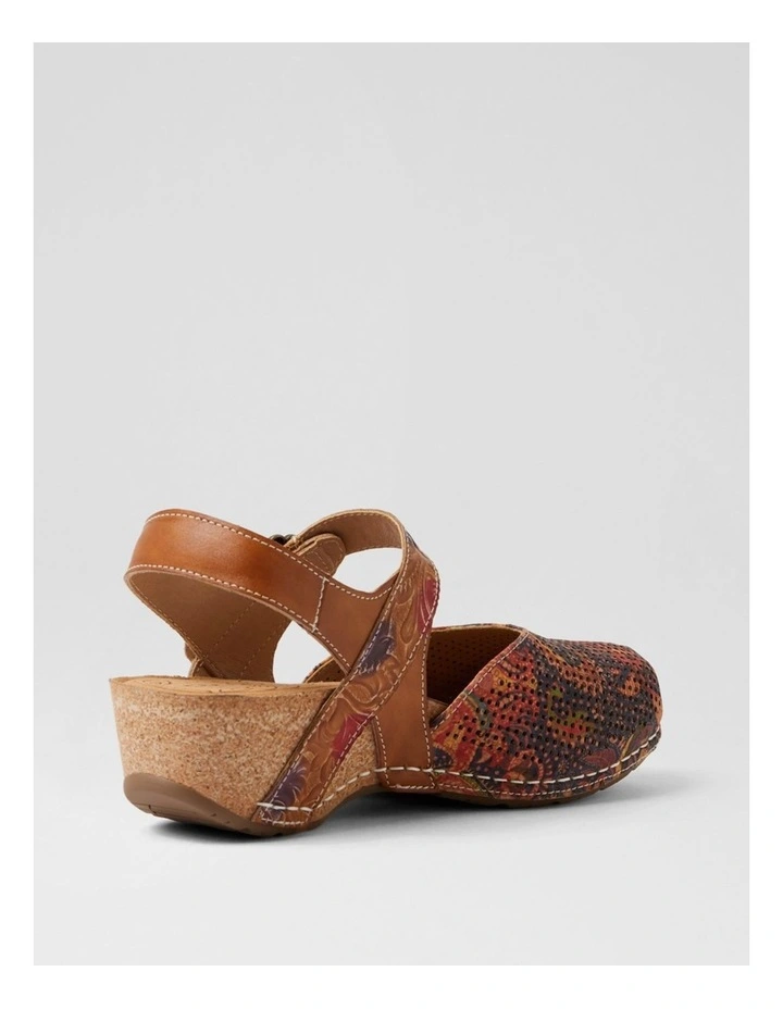 Joice Tan Floral Multi Mary Jane Heels image 3