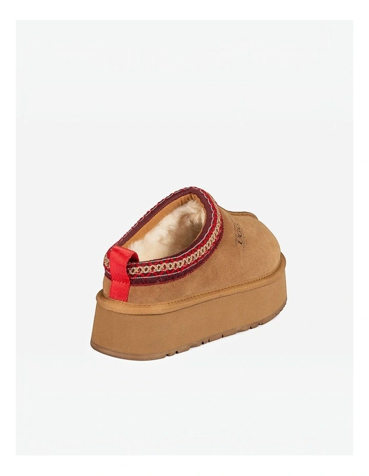 Sydney Premium Platform Slipper (Water Resistant) in Chestnut image 2