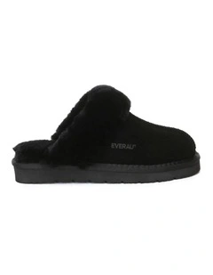 Everau Unisex Muffin Slipper Suede