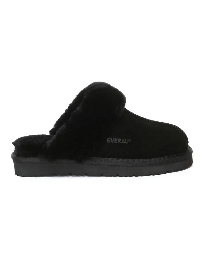 Everau Unisex Muffin Slipper Suede image 1