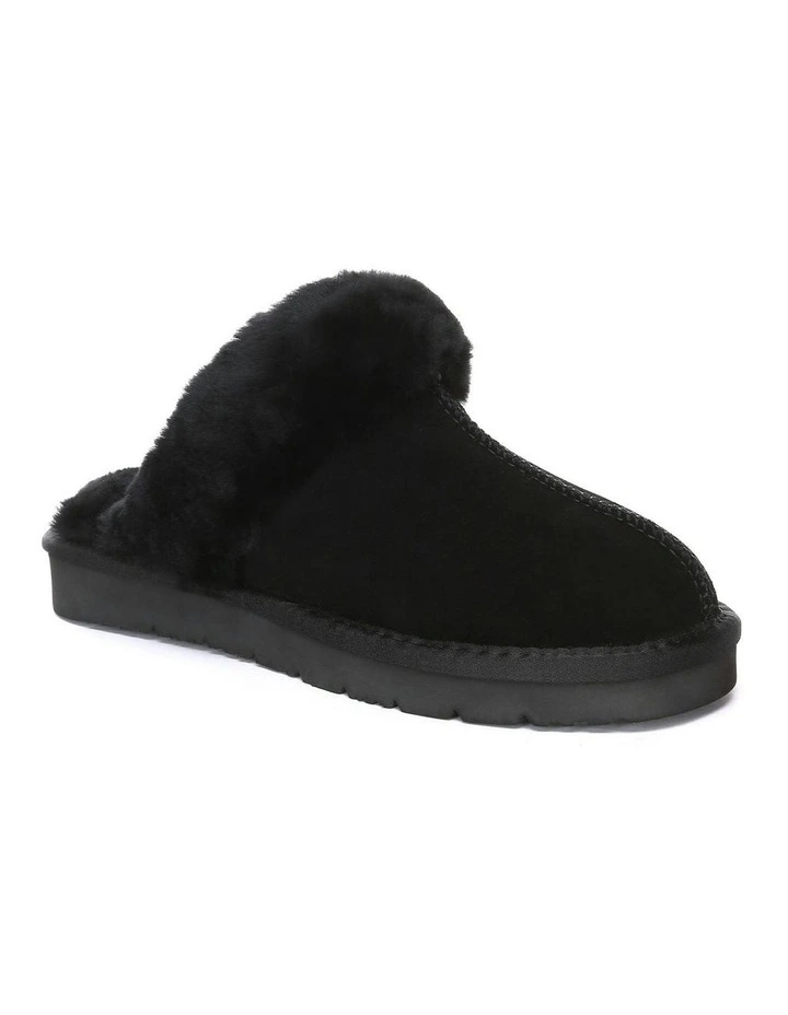 Everau Unisex Muffin Slipper Suede image 2