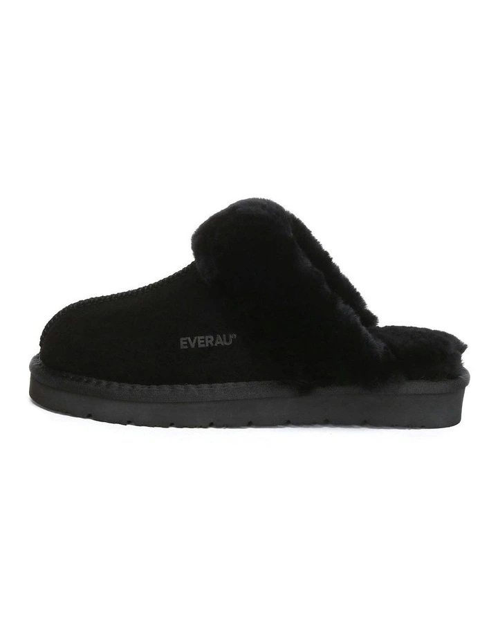 Everau Unisex Muffin Slipper Suede image 4
