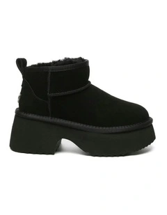 Everau Womens Ariel Platform Boots