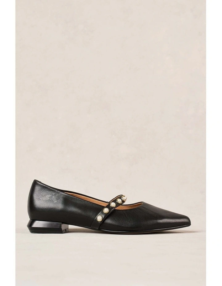 Audrey Ballet Flat in Black image 1