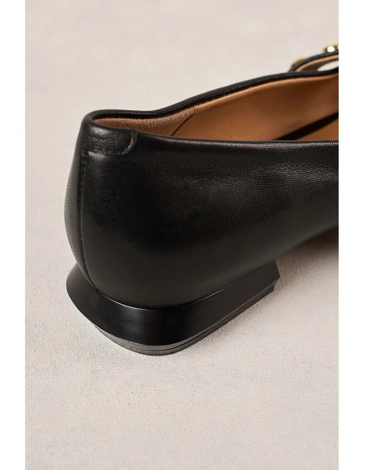 Audrey Ballet Flat in Black image 7