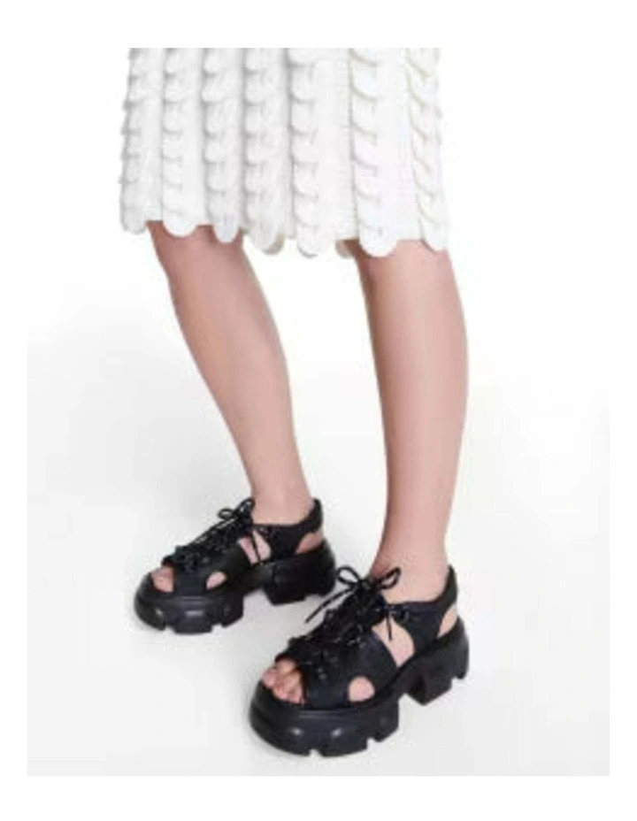 MELISSA CAMP SANDAL BLACK image 5