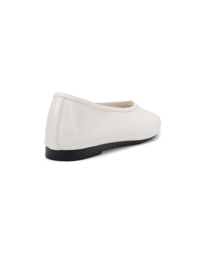 CUBIC ballet flat - Milk image 3
