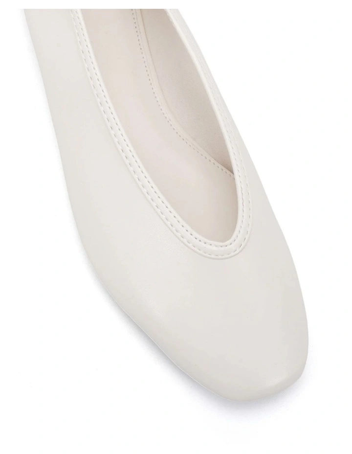 CUBIC ballet flat - Milk image 4