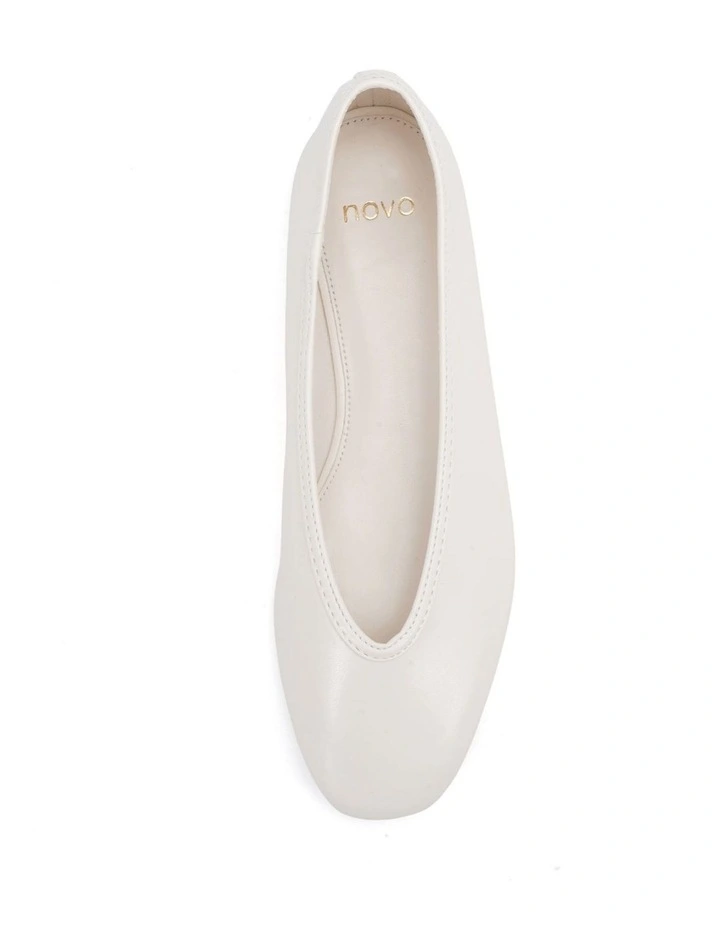 CUBIC ballet flat - Milk image 5