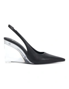 BIANKO Wedge Sandal - Black