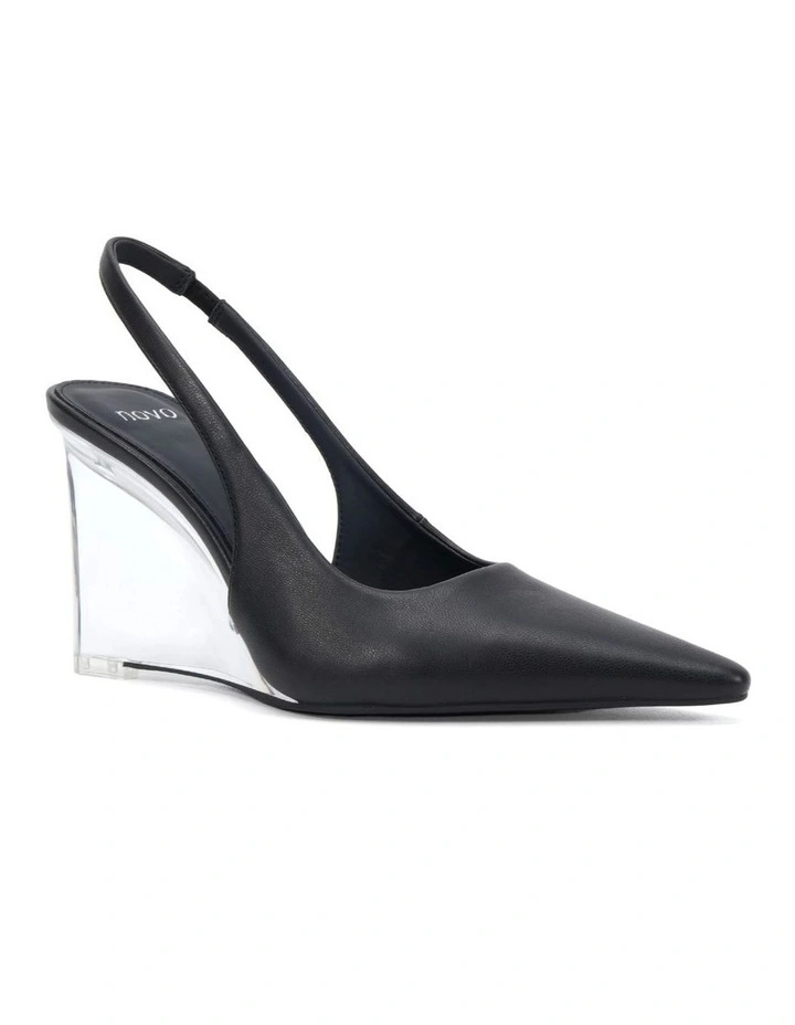 BIANKO Wedge Sandal - Black image 2