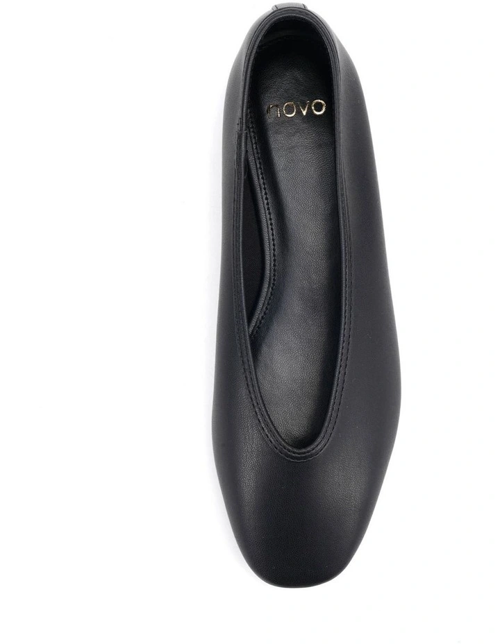 CUBIC Ballet Flat - Black image 5